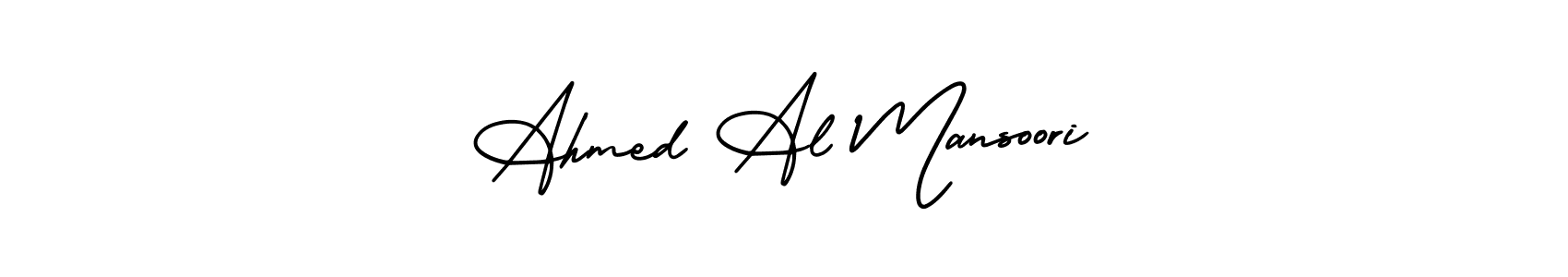 Also You can easily find your signature by using the search form. We will create Ahmed Al Mansoori name handwritten signature images for you free of cost using AmerikaSignatureDemo-Regular sign style. Ahmed Al Mansoori signature style 3 images and pictures png