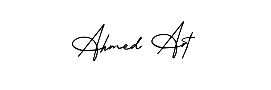 Check out images of Autograph of Ahmed Art name. Actor Ahmed Art Signature Style. AmerikaSignatureDemo-Regular is a professional sign style online. Ahmed Art signature style 3 images and pictures png