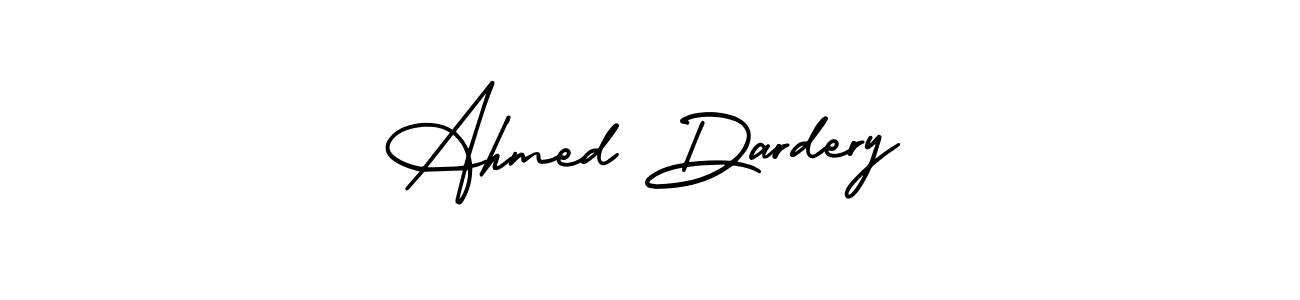 Make a short Ahmed Dardery signature style. Manage your documents anywhere anytime using AmerikaSignatureDemo-Regular. Create and add eSignatures, submit forms, share and send files easily. Ahmed Dardery signature style 3 images and pictures png