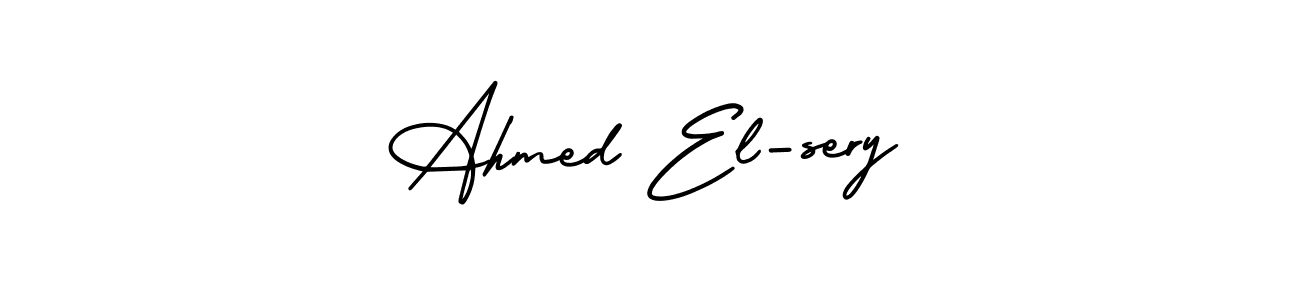 How to Draw Ahmed El-sery signature style? AmerikaSignatureDemo-Regular is a latest design signature styles for name Ahmed El-sery. Ahmed El-sery signature style 3 images and pictures png