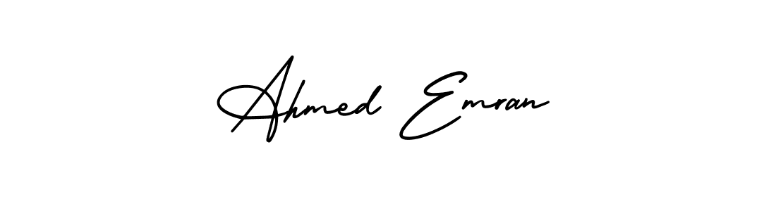 Also You can easily find your signature by using the search form. We will create Ahmed Emran name handwritten signature images for you free of cost using AmerikaSignatureDemo-Regular sign style. Ahmed Emran signature style 3 images and pictures png