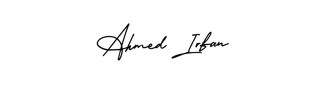 Also we have Ahmed Irfan name is the best signature style. Create professional handwritten signature collection using AmerikaSignatureDemo-Regular autograph style. Ahmed Irfan signature style 3 images and pictures png