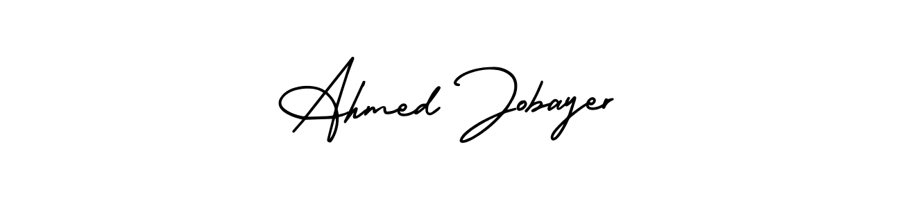 Similarly AmerikaSignatureDemo-Regular is the best handwritten signature design. Signature creator online .You can use it as an online autograph creator for name Ahmed Jobayer. Ahmed Jobayer signature style 3 images and pictures png