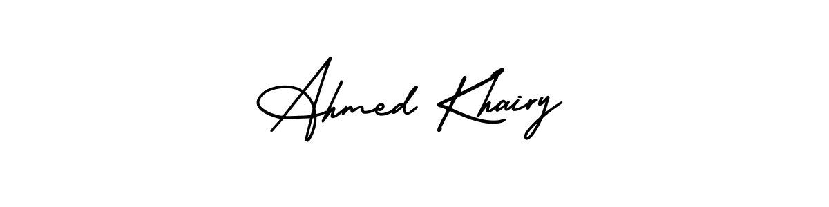 Best and Professional Signature Style for Ahmed Khairy. AmerikaSignatureDemo-Regular Best Signature Style Collection. Ahmed Khairy signature style 3 images and pictures png