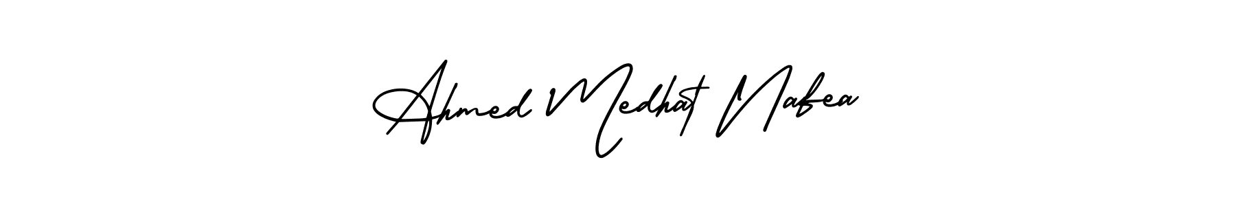 Ahmed Medhat Nafea stylish signature style. Best Handwritten Sign (AmerikaSignatureDemo-Regular) for my name. Handwritten Signature Collection Ideas for my name Ahmed Medhat Nafea. Ahmed Medhat Nafea signature style 3 images and pictures png