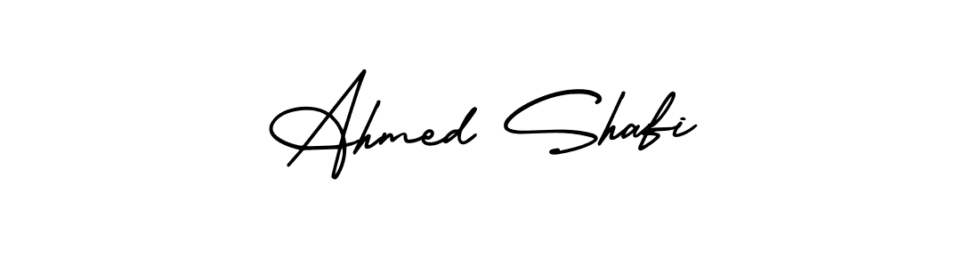 Design your own signature with our free online signature maker. With this signature software, you can create a handwritten (AmerikaSignatureDemo-Regular) signature for name Ahmed Shafi. Ahmed Shafi signature style 3 images and pictures png