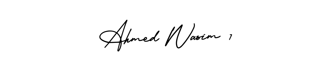 Best and Professional Signature Style for Ahmed Wasim 7. AmerikaSignatureDemo-Regular Best Signature Style Collection. Ahmed Wasim 7 signature style 3 images and pictures png