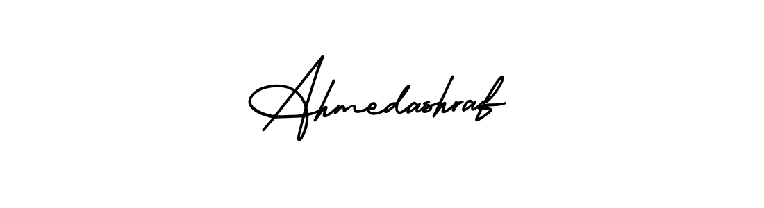 Make a beautiful signature design for name Ahmedashraf. Use this online signature maker to create a handwritten signature for free. Ahmedashraf signature style 3 images and pictures png