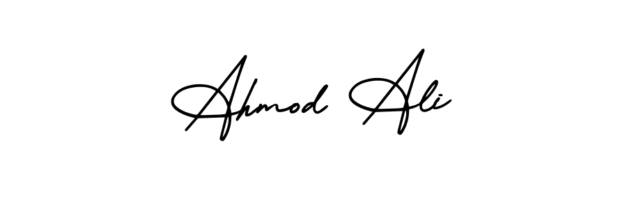 Also we have Ahmod Ali name is the best signature style. Create professional handwritten signature collection using AmerikaSignatureDemo-Regular autograph style. Ahmod Ali signature style 3 images and pictures png