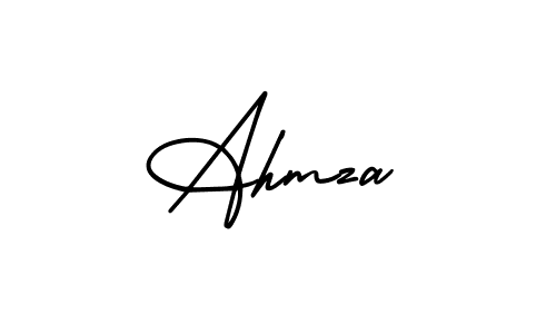 How to Draw Ahmza signature style? AmerikaSignatureDemo-Regular is a latest design signature styles for name Ahmza. Ahmza signature style 3 images and pictures png