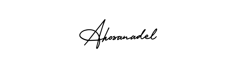 See photos of Ahosanadel official signature by Spectra . Check more albums & portfolios. Read reviews & check more about AmerikaSignatureDemo-Regular font. Ahosanadel signature style 3 images and pictures png