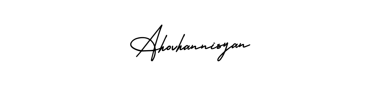 Similarly AmerikaSignatureDemo-Regular is the best handwritten signature design. Signature creator online .You can use it as an online autograph creator for name Ahovhannisyan. Ahovhannisyan signature style 3 images and pictures png