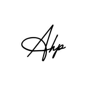 Also we have Ahp name is the best signature style. Create professional handwritten signature collection using AmerikaSignatureDemo-Regular autograph style. Ahp signature style 3 images and pictures png