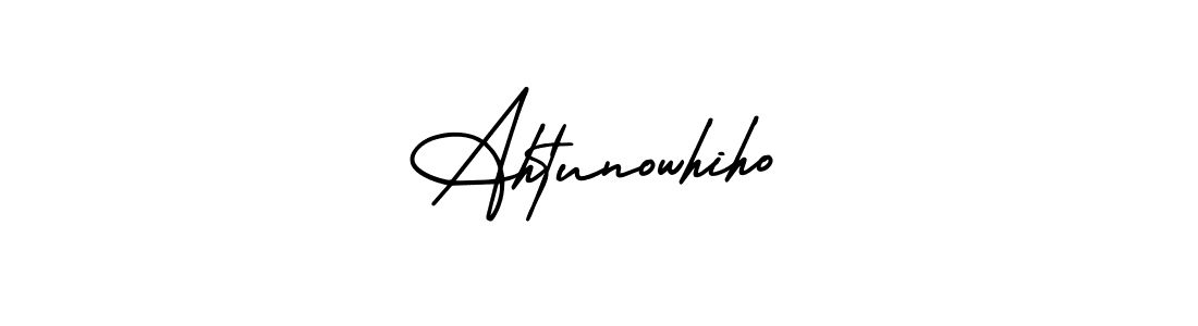 Once you've used our free online signature maker to create your best signature AmerikaSignatureDemo-Regular style, it's time to enjoy all of the benefits that Ahtunowhiho name signing documents. Ahtunowhiho signature style 3 images and pictures png