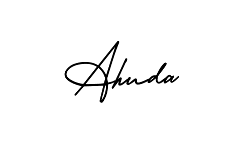 Best and Professional Signature Style for Ahuda. AmerikaSignatureDemo-Regular Best Signature Style Collection. Ahuda signature style 3 images and pictures png