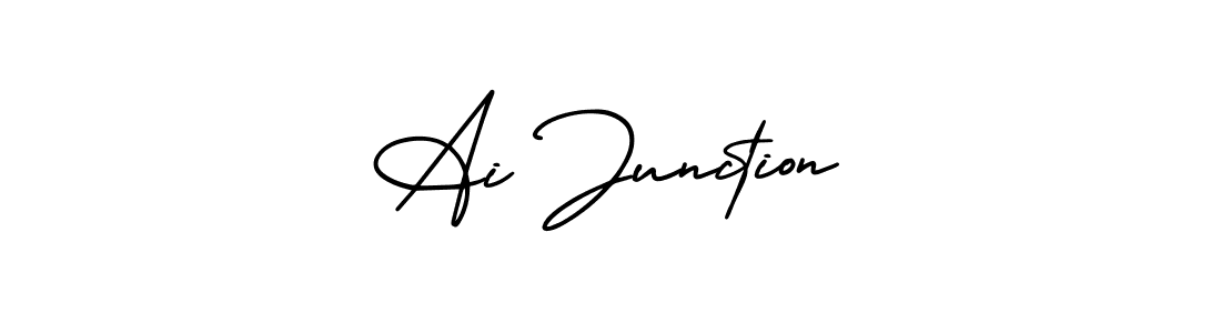 How to make Ai Junction signature? AmerikaSignatureDemo-Regular is a professional autograph style. Create handwritten signature for Ai Junction name. Ai Junction signature style 3 images and pictures png