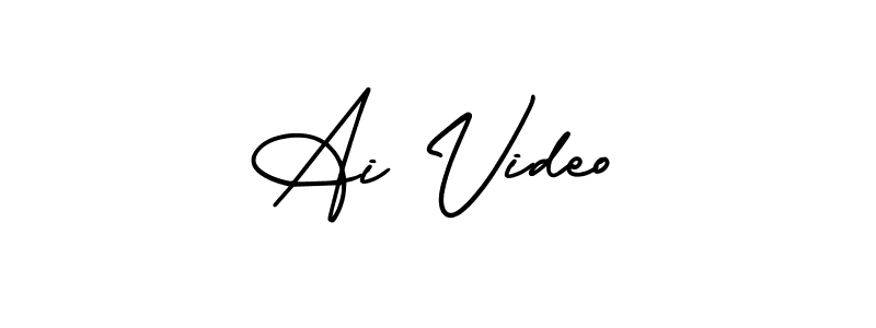 You can use this online signature creator to create a handwritten signature for the name Ai Video. This is the best online autograph maker. Ai Video signature style 3 images and pictures png