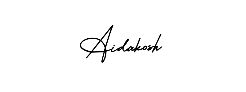 Make a beautiful signature design for name Aidakosh. With this signature (AmerikaSignatureDemo-Regular) style, you can create a handwritten signature for free. Aidakosh signature style 3 images and pictures png