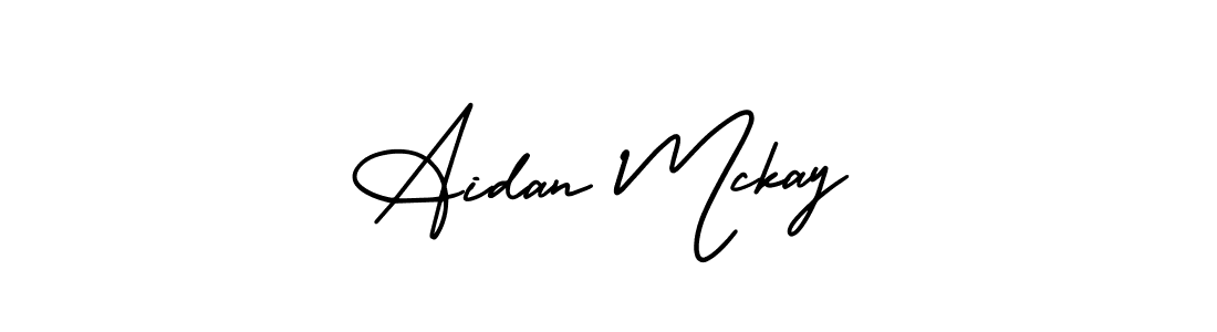 Best and Professional Signature Style for Aidan Mckay. AmerikaSignatureDemo-Regular Best Signature Style Collection. Aidan Mckay signature style 3 images and pictures png