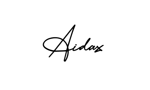 Create a beautiful signature design for name Aidax. With this signature (AmerikaSignatureDemo-Regular) fonts, you can make a handwritten signature for free. Aidax signature style 3 images and pictures png