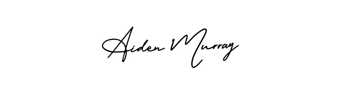 Design your own signature with our free online signature maker. With this signature software, you can create a handwritten (AmerikaSignatureDemo-Regular) signature for name Aiden Murray. Aiden Murray signature style 3 images and pictures png