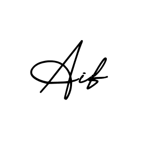 How to make Aif signature? AmerikaSignatureDemo-Regular is a professional autograph style. Create handwritten signature for Aif name. Aif signature style 3 images and pictures png