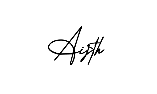 Also we have Aijth name is the best signature style. Create professional handwritten signature collection using AmerikaSignatureDemo-Regular autograph style. Aijth signature style 3 images and pictures png