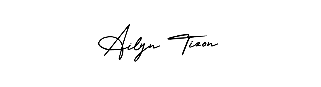 Make a beautiful signature design for name Ailyn Tizon. Use this online signature maker to create a handwritten signature for free. Ailyn Tizon signature style 3 images and pictures png