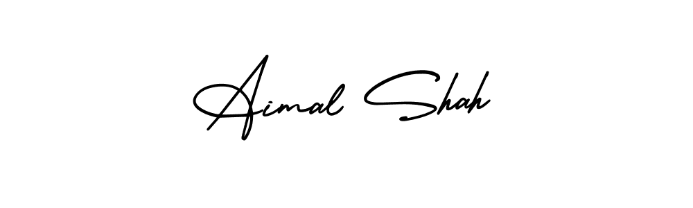 Use a signature maker to create a handwritten signature online. With this signature software, you can design (AmerikaSignatureDemo-Regular) your own signature for name Aimal Shah. Aimal Shah signature style 3 images and pictures png