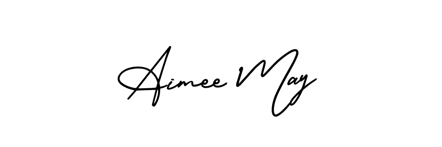 Make a short Aimee May signature style. Manage your documents anywhere anytime using AmerikaSignatureDemo-Regular. Create and add eSignatures, submit forms, share and send files easily. Aimee May signature style 3 images and pictures png