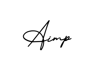 Make a beautiful signature design for name Aimp. With this signature (AmerikaSignatureDemo-Regular) style, you can create a handwritten signature for free. Aimp signature style 3 images and pictures png