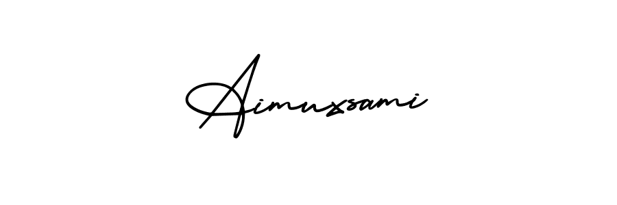 Make a short Aimuxsami signature style. Manage your documents anywhere anytime using AmerikaSignatureDemo-Regular. Create and add eSignatures, submit forms, share and send files easily. Aimuxsami signature style 3 images and pictures png