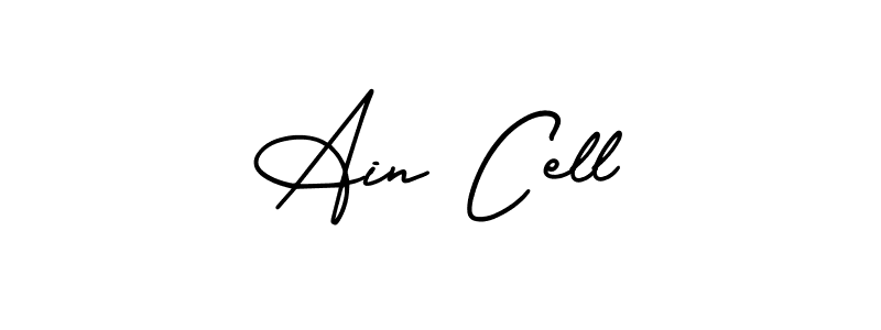 Here are the top 10 professional signature styles for the name Ain Cell. These are the best autograph styles you can use for your name. Ain Cell signature style 3 images and pictures png