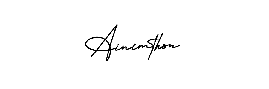 Here are the top 10 professional signature styles for the name Ainimthsn. These are the best autograph styles you can use for your name. Ainimthsn signature style 3 images and pictures png