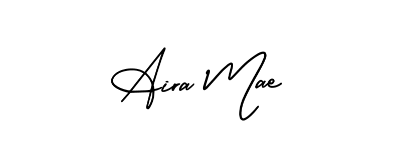 This is the best signature style for the Aira Mae name. Also you like these signature font (AmerikaSignatureDemo-Regular). Mix name signature. Aira Mae signature style 3 images and pictures png