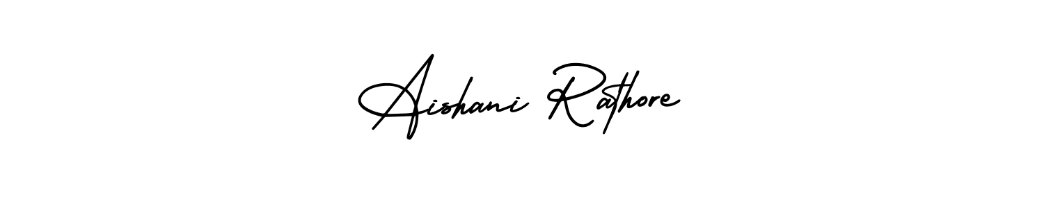 Aishani Rathore stylish signature style. Best Handwritten Sign (AmerikaSignatureDemo-Regular) for my name. Handwritten Signature Collection Ideas for my name Aishani Rathore. Aishani Rathore signature style 3 images and pictures png