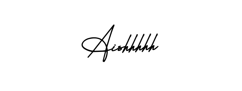 Aishhhhh stylish signature style. Best Handwritten Sign (AmerikaSignatureDemo-Regular) for my name. Handwritten Signature Collection Ideas for my name Aishhhhh. Aishhhhh signature style 3 images and pictures png