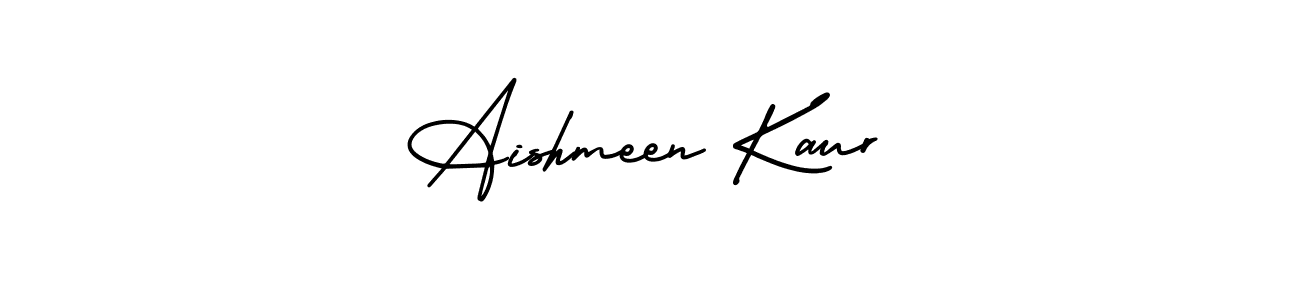 Use a signature maker to create a handwritten signature online. With this signature software, you can design (AmerikaSignatureDemo-Regular) your own signature for name Aishmeen Kaur. Aishmeen Kaur signature style 3 images and pictures png
