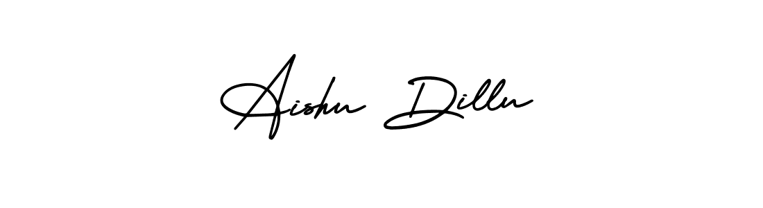 How to Draw Aishu Dillu signature style? AmerikaSignatureDemo-Regular is a latest design signature styles for name Aishu Dillu. Aishu Dillu signature style 3 images and pictures png