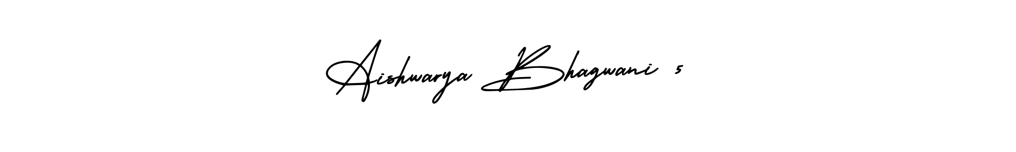 How to Draw Aishwarya Bhagwani 5 signature style? AmerikaSignatureDemo-Regular is a latest design signature styles for name Aishwarya Bhagwani 5. Aishwarya Bhagwani 5 signature style 3 images and pictures png