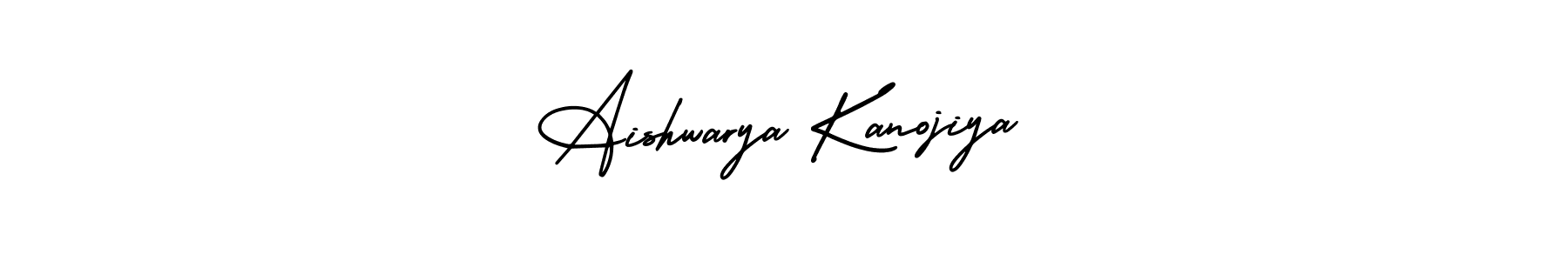 Create a beautiful signature design for name Aishwarya Kanojiya. With this signature (AmerikaSignatureDemo-Regular) fonts, you can make a handwritten signature for free. Aishwarya Kanojiya signature style 3 images and pictures png