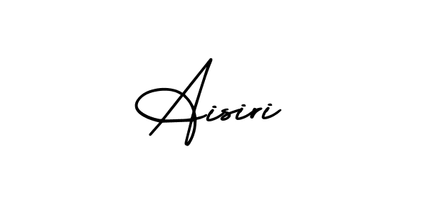 Make a beautiful signature design for name Aisiri. With this signature (AmerikaSignatureDemo-Regular) style, you can create a handwritten signature for free. Aisiri signature style 3 images and pictures png