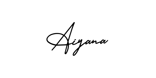 Best and Professional Signature Style for Aiyana. AmerikaSignatureDemo-Regular Best Signature Style Collection. Aiyana signature style 3 images and pictures png