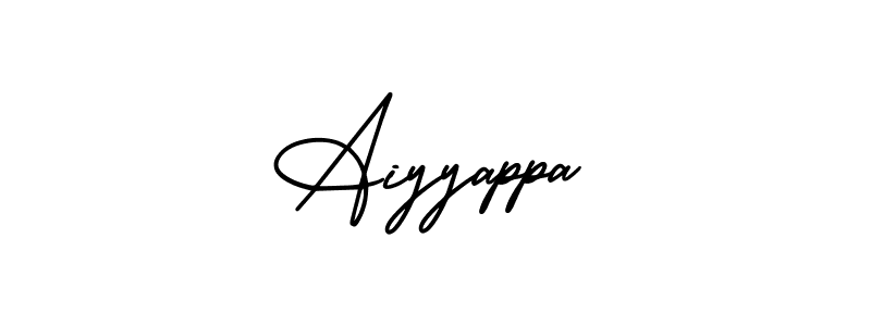 Similarly AmerikaSignatureDemo-Regular is the best handwritten signature design. Signature creator online .You can use it as an online autograph creator for name Aiyyappa. Aiyyappa signature style 3 images and pictures png