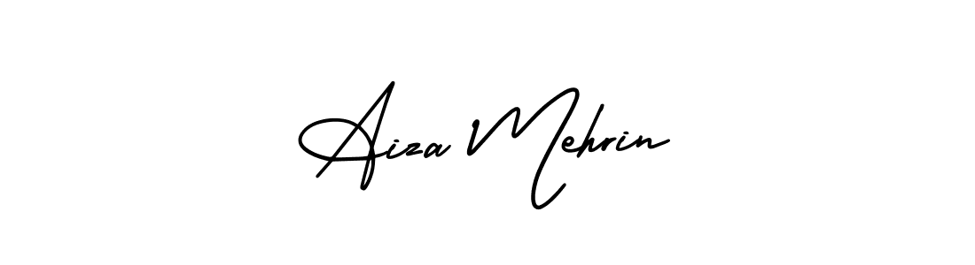 Best and Professional Signature Style for Aiza Mehrin. AmerikaSignatureDemo-Regular Best Signature Style Collection. Aiza Mehrin signature style 3 images and pictures png