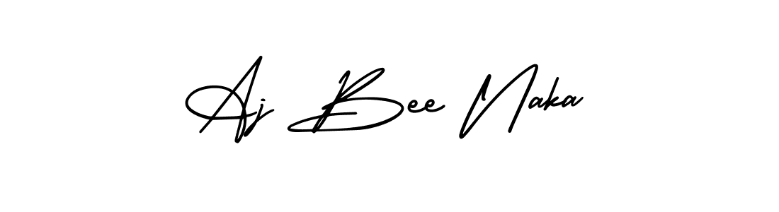 AmerikaSignatureDemo-Regular is a professional signature style that is perfect for those who want to add a touch of class to their signature. It is also a great choice for those who want to make their signature more unique. Get Aj Bee Naka name to fancy signature for free. Aj Bee Naka signature style 3 images and pictures png