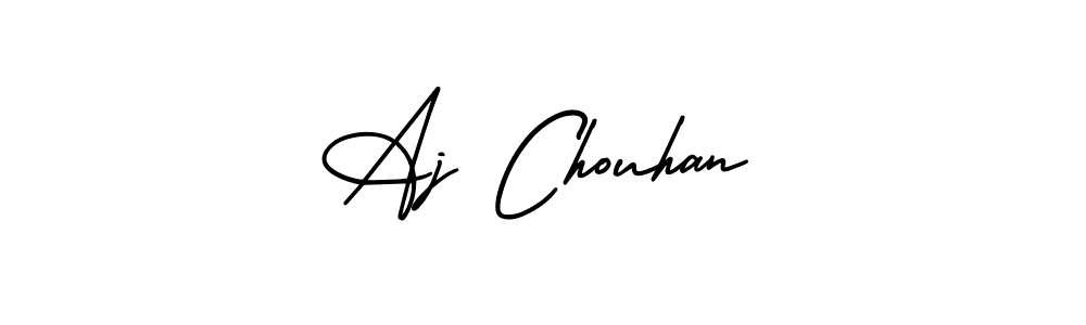 Make a beautiful signature design for name Aj Chouhan. Use this online signature maker to create a handwritten signature for free. Aj Chouhan signature style 3 images and pictures png