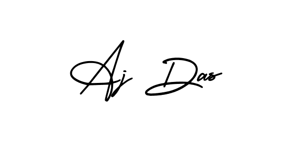AmerikaSignatureDemo-Regular is a professional signature style that is perfect for those who want to add a touch of class to their signature. It is also a great choice for those who want to make their signature more unique. Get Aj Das name to fancy signature for free. Aj Das signature style 3 images and pictures png