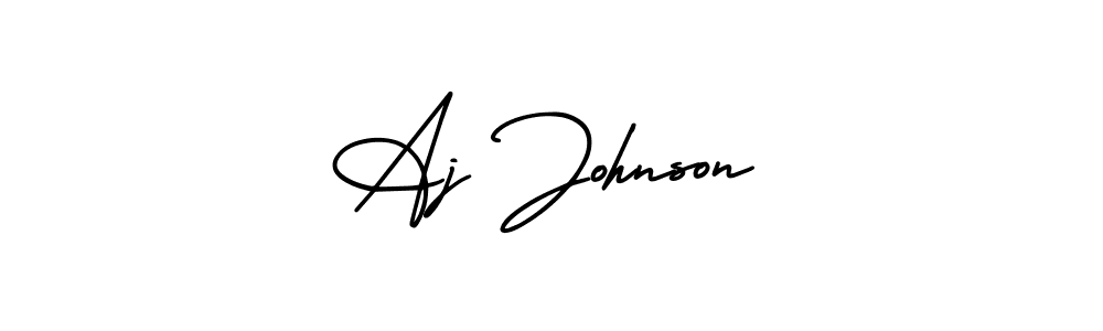 Best and Professional Signature Style for Aj Johnson. AmerikaSignatureDemo-Regular Best Signature Style Collection. Aj Johnson signature style 3 images and pictures png