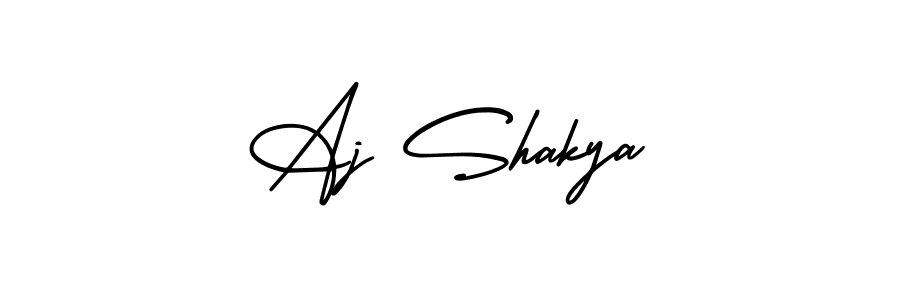 Make a short Aj Shakya signature style. Manage your documents anywhere anytime using AmerikaSignatureDemo-Regular. Create and add eSignatures, submit forms, share and send files easily. Aj Shakya signature style 3 images and pictures png
